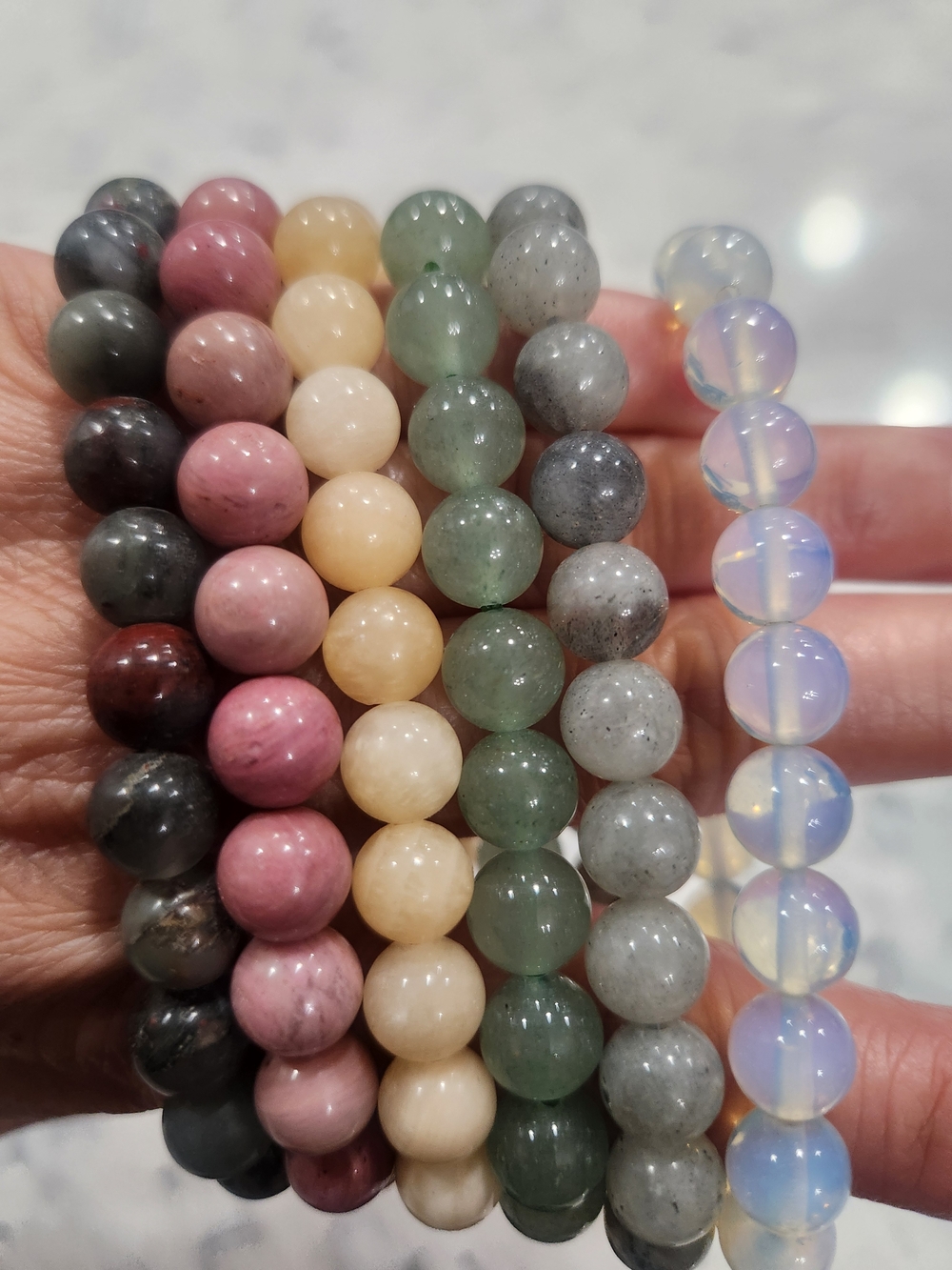 Natural Stone Bracelet Set 2